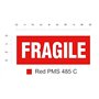 OliveBird 1000 x Fragile Autocollants 90 x 35 mm Rouleau Avec Texte Sur étiquette Fragile