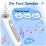 Aspirateur Nasal Bebe Électrique, 2025 Nouveau Mouche Bébé Électrique avec 3 Niveaux D'Aspiration, Rechargeable avec 3 Embouts e