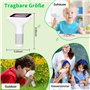 Microscope Numérique pour Enfants avec Écran IPS 3.0 Pouces, Rechargeable, Grossissement 1000x, 8 Lumières LED, pour Enfants de 