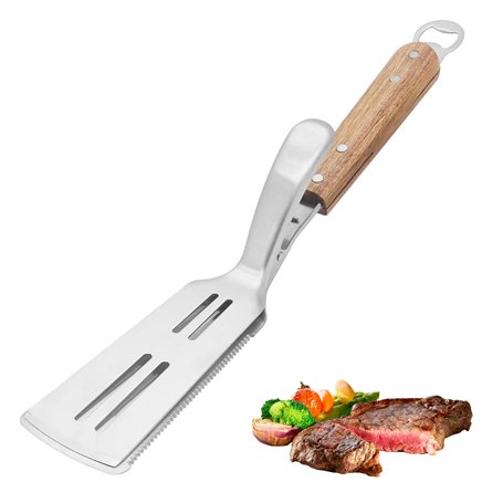 NEXROLA Spatule de Barbecue en Acier Inoxydable