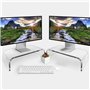 1 Pièce Rehausseur Écran PC Bureau - Support Écran PC - Support Écran - Acrylique - Transparent et Solide - Pour Ordinateur Port