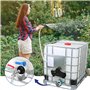 Robinet Cuve 1000L IBC, Adaptateur S60X6 3/4 Pouce en Laiton/Aluminium, Robinet à Bille pour Réservoir d’Eau de Pluie, Accessoir