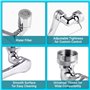 1440° Aérateur de Robinet – Rallonge de Robinet Rotative – 2 Modes Économiseur d'Eau Compatible avec Évier de Salle de Bain et d