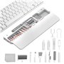 hicoosee Tapis de clavier 22 en 1 avec kit de nettoyage