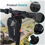 Sacoche Scooter 2L – Sac EVA Guidon Étanche avec Grande Ouverture et Antichoc –Accessoire pour E-Scooter Trottinette Électrique