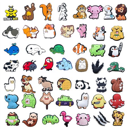 MLPKOI 49 Pièces Charmes de Chaussure