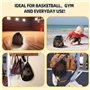 Sacs Basketball 16L - Sac Ballon de Basket - Filet Pliable avec Poche Zippée et Mousqueton - Sac de Transport pour Basketball, F