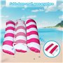Hamac à eau - Fauteuil de natation - Hamac à eau avec filet - 3 en 1 - Matelas gonflable de piscine - Tapis de natation avec pom