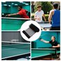 Filet de tennis de table pour toutes les tables, 180 × 15 cm, filet de tennis de table portable pour l'extérieur et l'intérieur,