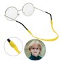 Lunettes Sangle avec Crochets Oreille Silicone Anti Slip Sports Bande Cordon pour Enfant Ado Homme Femme Multicolore 6 Pièces