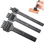 Ensemble d'Outils de Perforation en Cuir