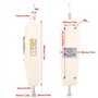 50N Dynamomètre Analogique Instrument de Mesure de Force Testeur Compteur de Force Mètre Jauge de Force Dynamomètre Traction pus