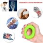 CHUANGOU 6 Pièces Main Musculation，Anneaux de préhension ，pour l'exercice de Préhension，pour Une Rééducation, Réduire la Douleur