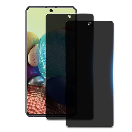 [2 Pièces] Verre Trempé Anti-Espion pour Samsung Galaxy A71/A72/A73