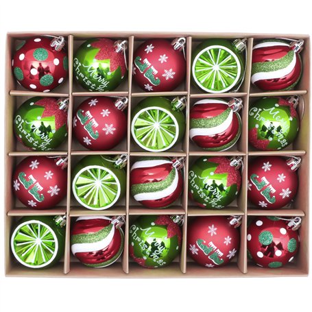 Victor's Workshop 20pcs 6cm Boules de Noël