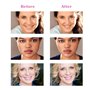 Locisne 200 PCS Visage De Levage Autocollant, Ruban Adhésif De Lifting Du Visage Mince Invisible Visage Mince Autocollants V-For
