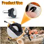 HAISHINE Bouchon d'Essence Bouchons pour Réservoir à Huile Carburant Tronçonneuse pour STIHL MS171 MS181 MS200 MS210 MS200T MS21