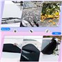 Feebee Protege Pare Brise Givre Gel, Magnétique Couverture Protection Pare Brise Hiver, Bache Anti Givre Voiture, Anti Neige Hiv