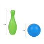 FLORMOON Lot de 10 jeux de quilles d'intérieur pour extérieur Funny Plastics Jouets éducatifs Jeux sportifs familiaux pour les â