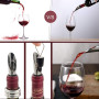 SumDirect Tire Bouchon, Lapin Style 9 Pcs Ouvre-vin avec Coupe-Capsule, Pompe et Thermomètre à Vin Aérateur,Anneaux Anti-Goutte,