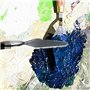 Lot de 5 spatules en acier inoxydable pour peinture à l'huile Palette Couteau Peinture Grattoir Peinture Art Inoxydable Palette 