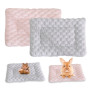 Lot de 2 lits de 31 x 21 cm pour lapins