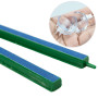 LAMXD Lot de 5 barres de pierre à air 12 cm 10,7 cm pour pompe d'aquarium Vert/bleu