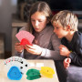 NVIYAM Lot de 4 porte-cartes pour enfants, support de cartes à jouer, maintien sûr, mains libres, rangement pour personnes âgées