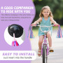 1 Paire Enfant Vélo Rubans Multicolores Tassel Accessoires de Décoration, Facile à Attacher au Guidon de vélo de Tricycle de Sco