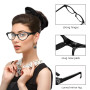 Pois Écharpe Gant Boucle Oreille Bandeau Lunettes