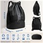 Sac de Sport Imperméable avec Compartiment à Chaussures