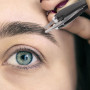 Lurrose Pince à épiler élastique automatique rétractable pour enlever les sourcils (couleur aléatoire)