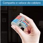 Dreamark 8 pièces Compact Connecteur Pince Électrique 2 Modèles Compact Pinces Câble Connecteur Pour Conducteur Électrique Borni
