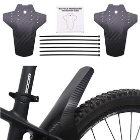 Garde-Boue pour vélo de Montagne, Garde-Boue Avant et arrière, Jeu de Garde-Boue pour VTT,Couverture complète Universelle épaiss Garde-Boue pour vélo de Montagne