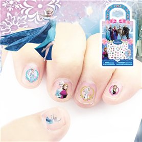 Princesse Autocollants pour Ongles,Auto-Adhésif 3D Applique à Ongles 6 PCS Ongles Décalcomanie Nail Art Décoration Accessoires p Princesse Autocollants pour Ongles