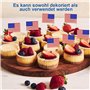 Lot de 120 cure-dents drapeaux américains - Drapeau décoratif - Petits cure-dents - Drapeaux américains - Pour cocktail, cupcake