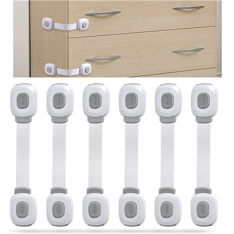 6 Pièces Bébé de sécurité Verrouillage