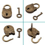LiJuanWang Mini Cadenas,2 pièces Loquet Verrous Vintage Papillon Cadenas et Loquets,Serrure Fermoir Vintage Moraillon Loquet,pou