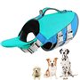 Little Bean Gilet de sauvetage réglable pour chien avec flottabilité supérieure et poignée de sauvetage pour chien