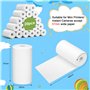 5 m - Papier thermique blanc - Papier th