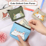 Zwenjuan Porte Monnaie,4 pièces Coin Purse Petite Pièce de Monnaie Enfant Portable Sac à Monnaie avec Fermeture Eclair,Mini Bour