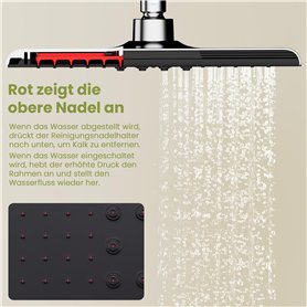 Lot de 3 spatules en silicone résistantes à la chaleur - 3 couleurs - Longue poignée anti-adhésive - 28 cm - Grattoir à pâte en