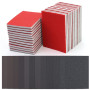 Lot de 26 éponges abrasives grain P180-P4000 - Bloc de ponçage humide et flexible - Pour bois
