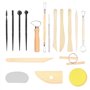 13 outils d'argile