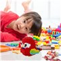 Ensemble de mini blocs de construction pour perroquet, ara, animaux mignons pour enfants et adultes (mini perroquet, 241 pièces)