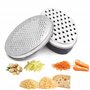 Râpe à Fromage,Râpe à légumes Broyeur pour Fromage et Légumes Hachoir de Légumes aux Fruits,avec Récipient de Stockage des Alime