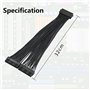 GELRHONR Double Alimentation PC 24 broches ATX câble adaptateur de carte mère, 24 broches (20 + 4) pour ATX câble d'extension de