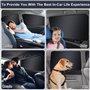 Omnikryp 4 Pièces Pare Soleil Voiture Bébé, Protection UV/Chaleur, Pare Soleil avec 10 Aimants, pour Vitres Latérales avec 95% V