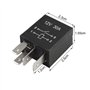 Futheda Lot de 2 relais automatique universel à 4 broches 12 V CC 30 A SPST multi-usage pour voiture, camion, véhicule