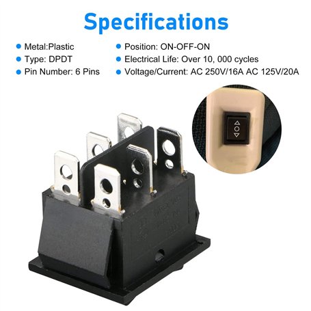 QWORK Bloc de distribution de camping car